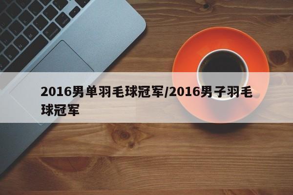2016男单羽毛球冠军/2016男子羽毛球冠军
