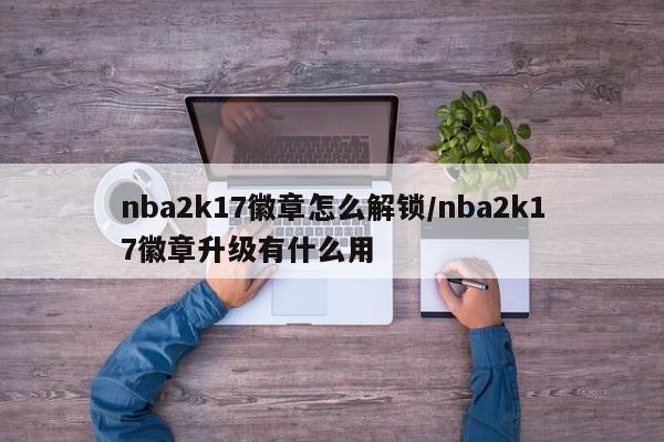 nba2k17徽章怎么解锁/nba2k17徽章升级有什么用